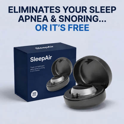 SleepAir - Eliminate Snoring and Sleep Apnea