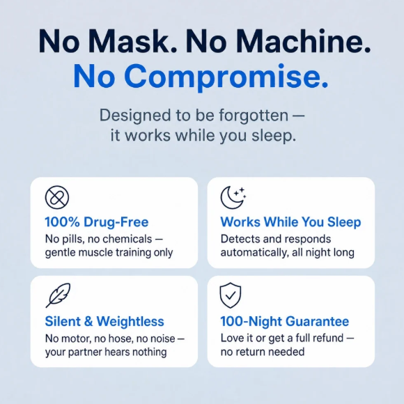 SleepAir - Eliminate Snoring and Sleep Apnea