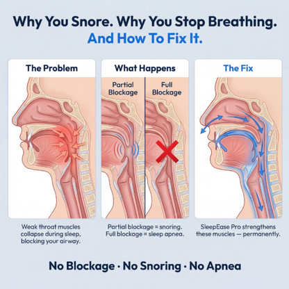 SleepAir - Eliminate Snoring and Sleep Apnea